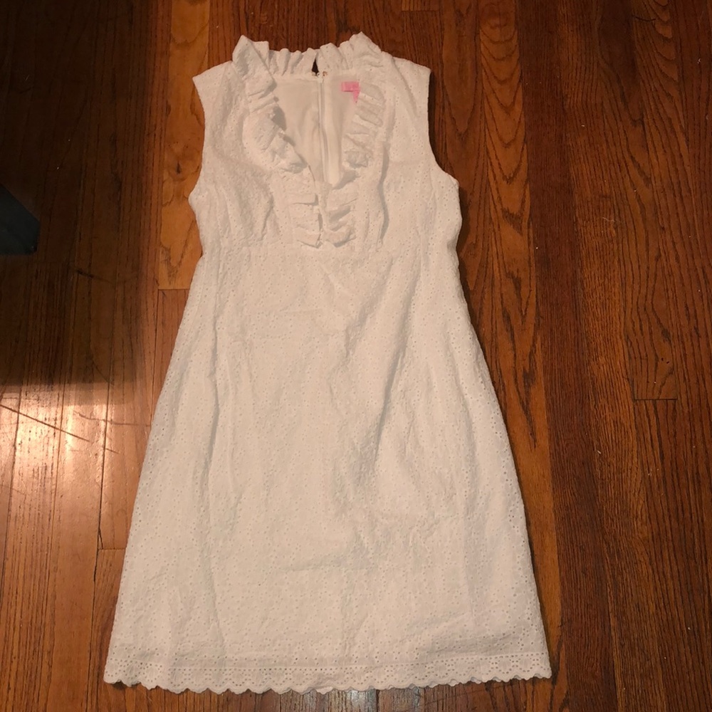 Lily Pulitzer white lace dress